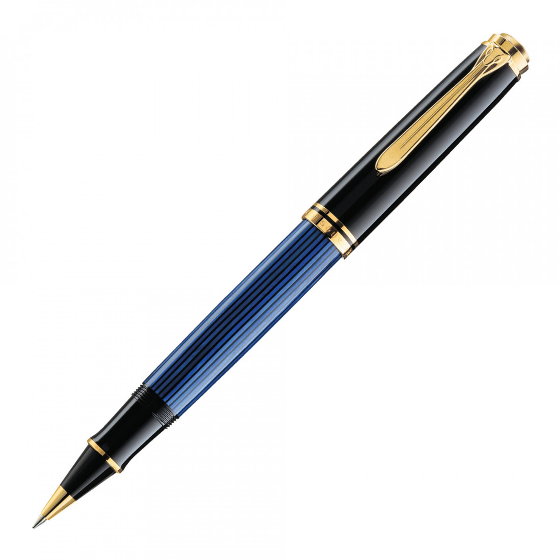 Pelikan Souveran R800 Blue Black Rollerball Pen