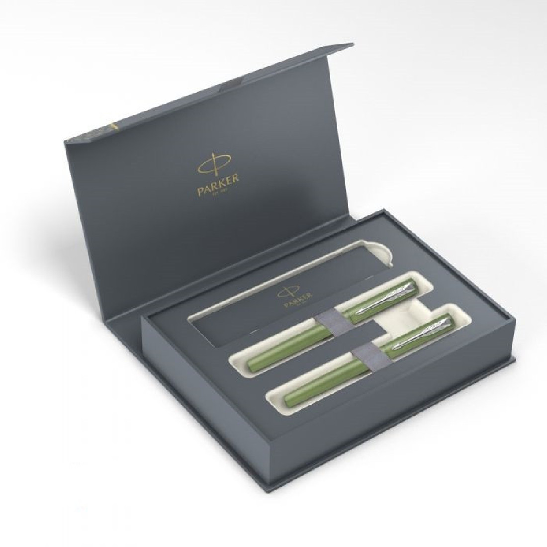 Parker Vector XL Green CT Set Fountain Pen and Rollerball