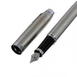 Parker IM Essential Stainless Steel CT Set Fountain Pen and Ballpen P
