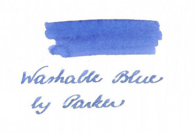 Parker quink ink 2oz bottle washable blue
