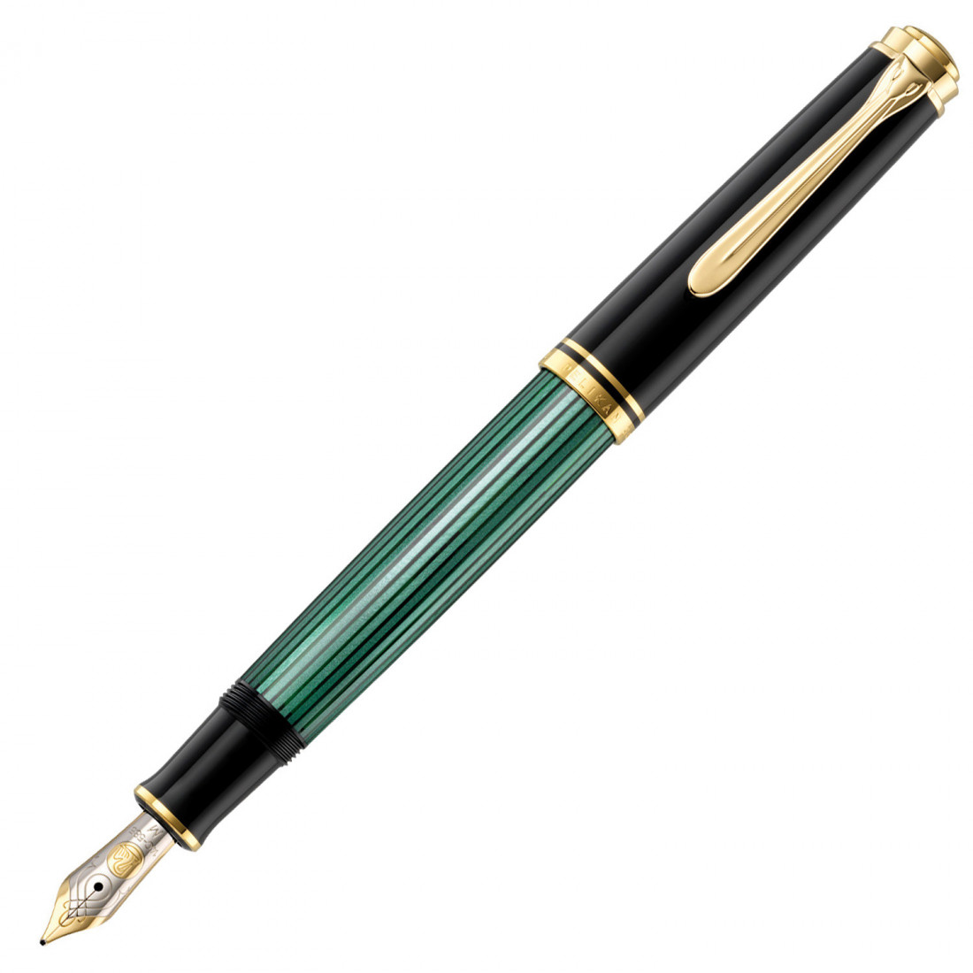 Pelikan Souveran M600 Black Green Fountain Pen