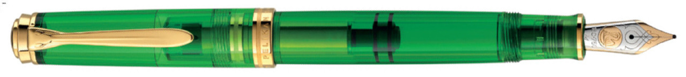 Pelikan M800 Special Edition Souverän Green Demonstrator fountain pen