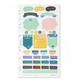 Everyday Planning Stickers 132914 Filofax