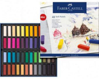 Faber Castell Soft Pastels set of 48 Mini Creative Studio128248