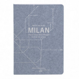 Clairefontaine Rhodia Jeans notebook A6 10,5x14,8cm, Milan metro, 90gr, lined, 96 pages, 083534