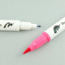 Pentel Brush Sign Pen Twin T108 Violet