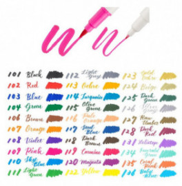 Pentel Artist Brush Sign Pen Twin T111 Light Green