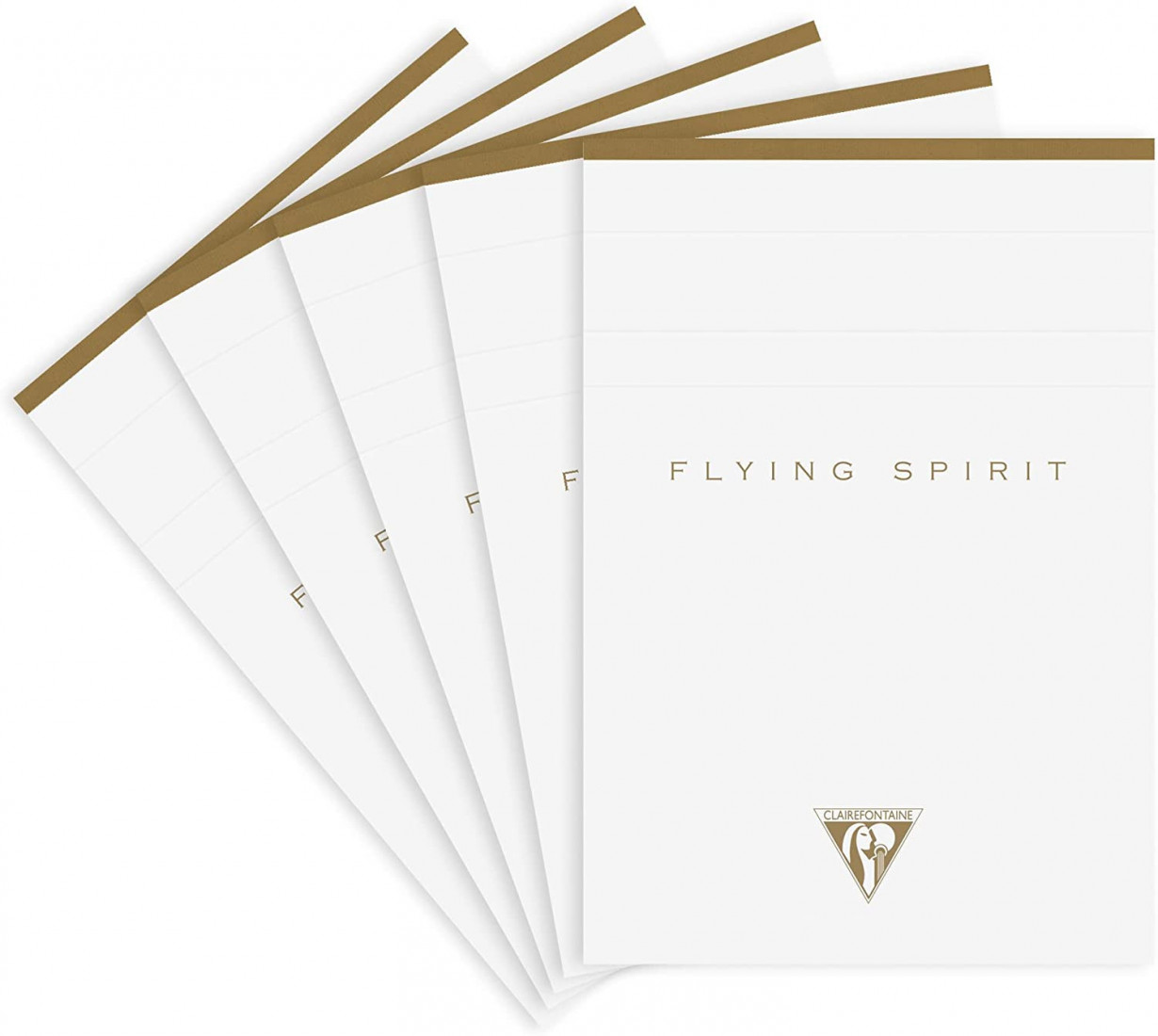Clairefontaine Rhodia notepad Flying spirit A6 10,5x14,8 140pages, 90gr, ivoire craft cover  lined 104646