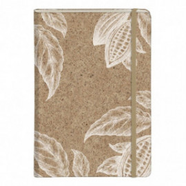 Clairefontaine Rhodia cocoa notebook A5 21X14,8 90gr, 96 pages, ivoire, hard cover 083546 lined