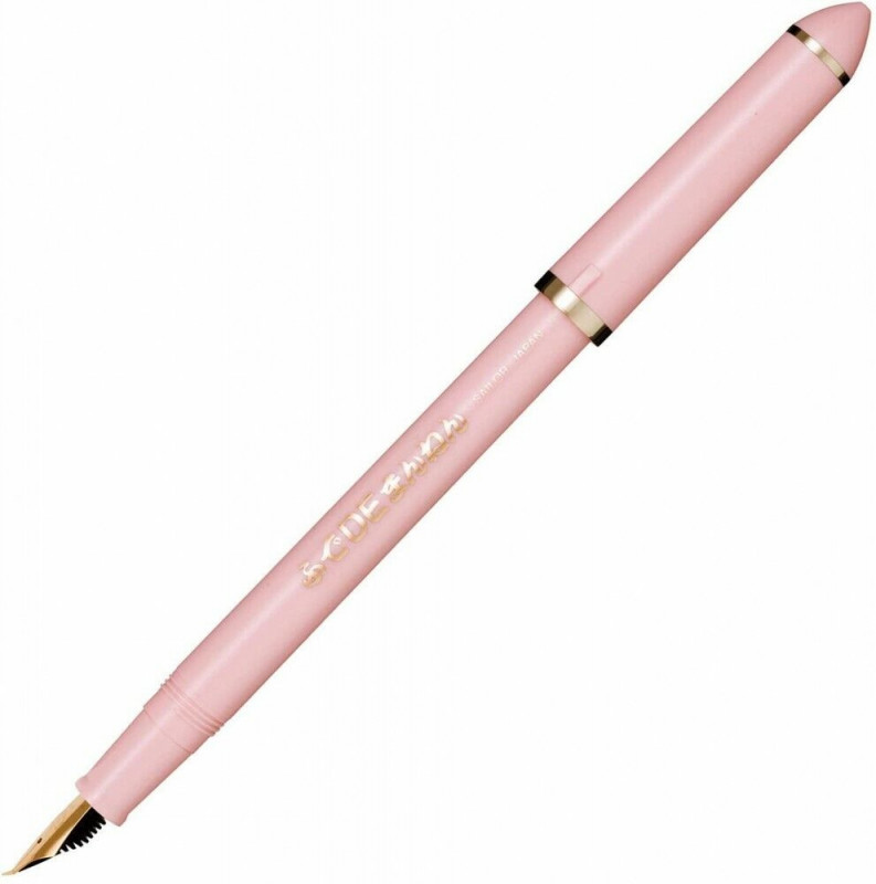 Sailor Fude DE Mannen Calligraphy Fountain Pen 40 Degree nib 12-0132-031  pearl pink