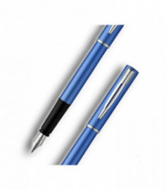 Waterman Allure Metal Blue Fountain Pen