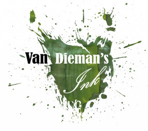 Van Diemans Birds of a Feather - Annas Hummingbird Wing - Shimmering Fountain Pen 30ml Ink
