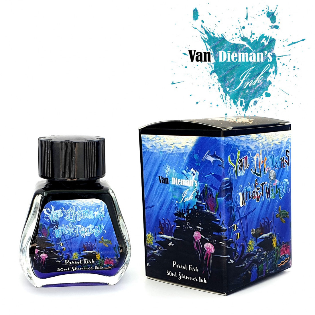Van Diemans Underwater - Parrot Fish - Shimmer 30ml Ink