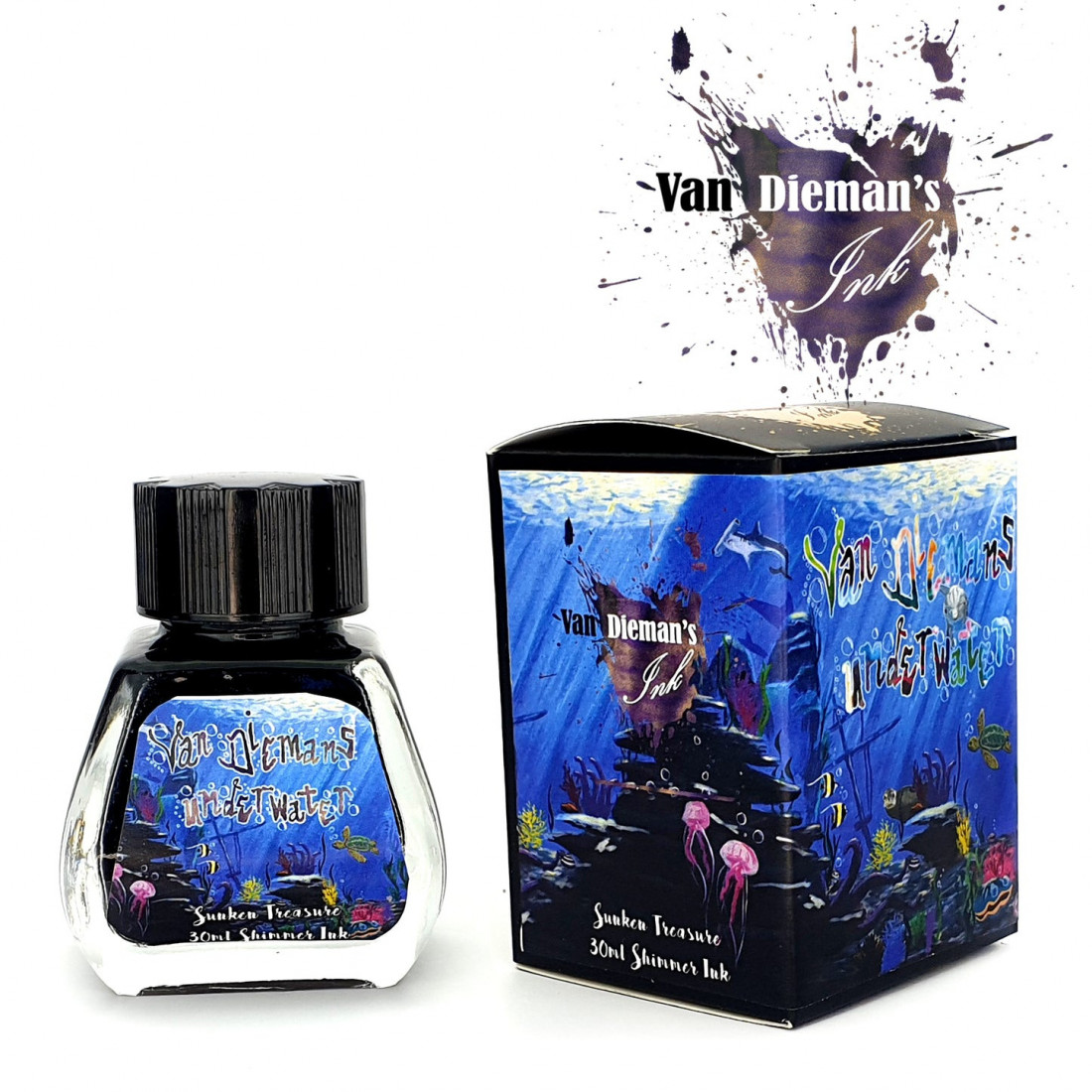 Van Diemans Underwater - Sunken Treasure - Shimmer 30ml Ink