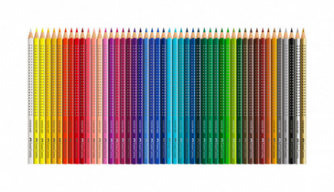 Faber Castell Grip Colour Pencils Tin of 48 112448