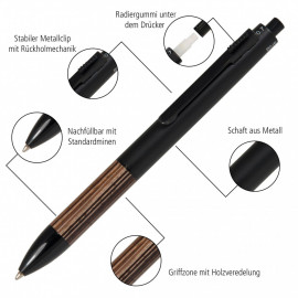 Multifunction Pen Maroon Online