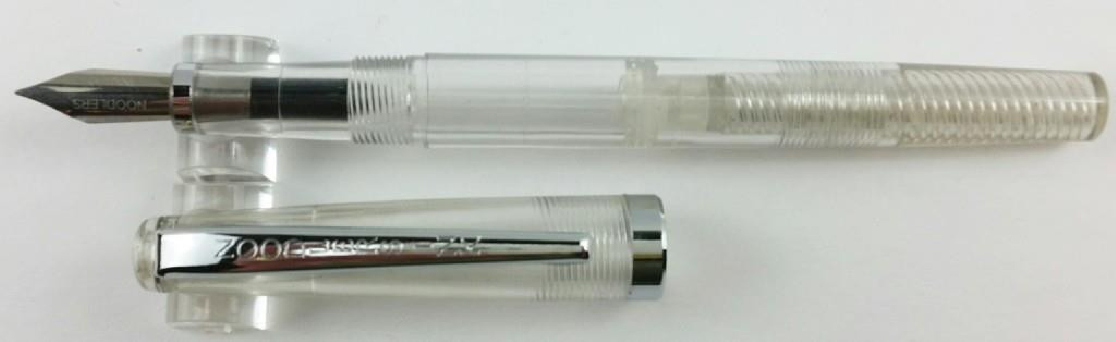 Noodlers Creaper Clear Demonstrator Standard Flex 17000  Fountain Pen