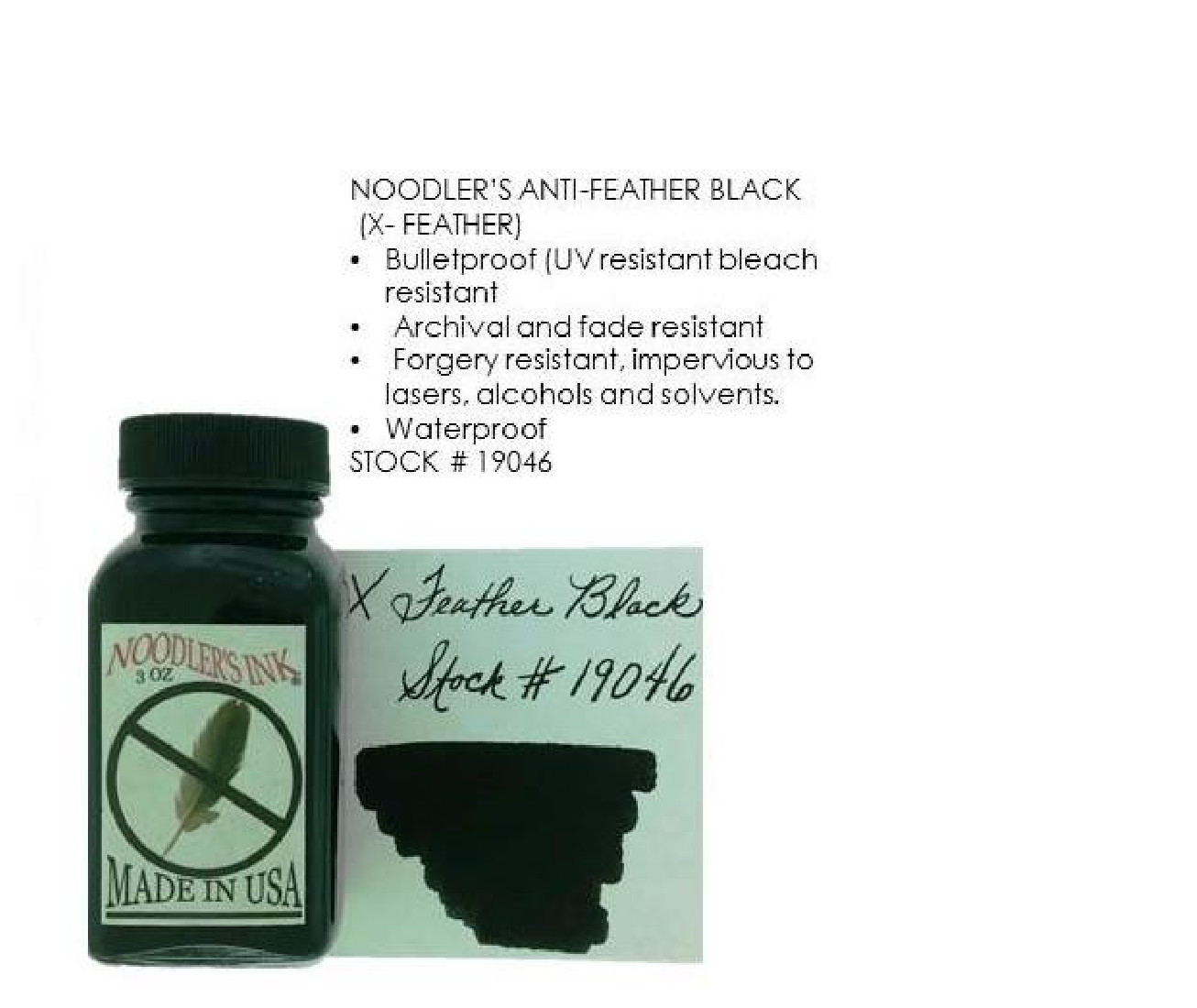Noodlers ink X-Feather 90ml  19046