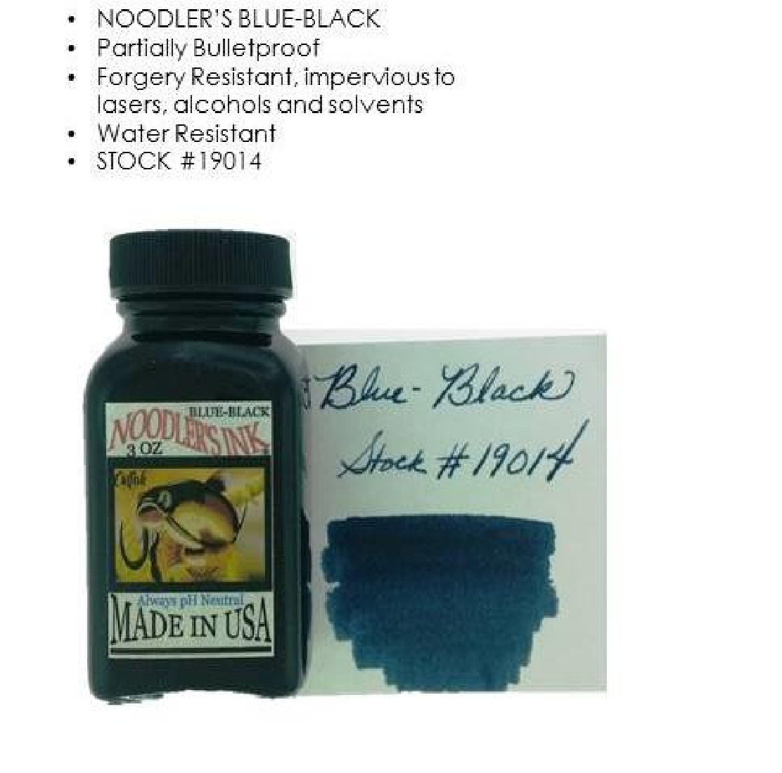 Noodlers ink Blue Black  90ml  19014