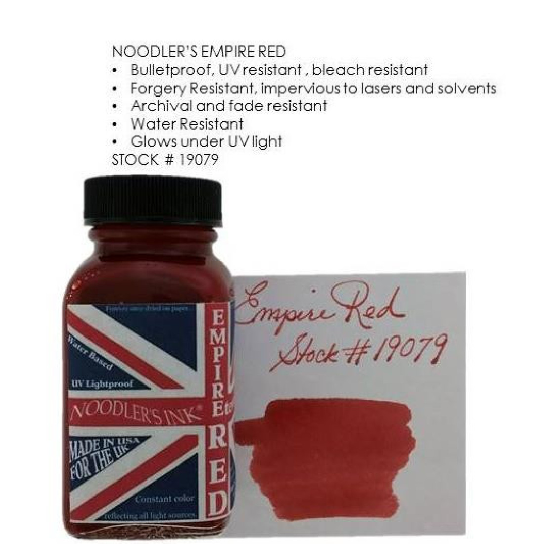 Noodlers ink Empire Red 90ml  19079
