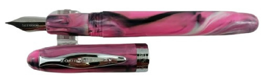 Noodlers Tigers Pink Ahab Flex 15038  Fountain Pen