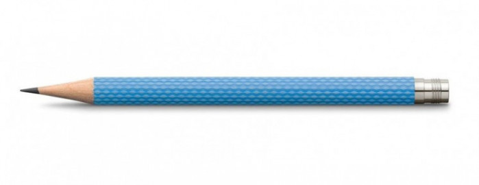 3 pocket pencils Guilloche, Gulf Blue 118668 Graf Von Faber Castell