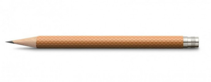 3 pocket pencils Guilloche, Cognac Brown 118665 Graf Von Faber Castell