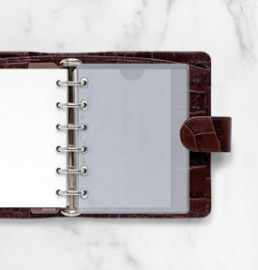 Refill Organizer Pocket Transparent Envelope Top Opening 213612 Filofax