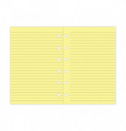 Refill Pocket Yellow Ruled Notepaper 213010 Filofax