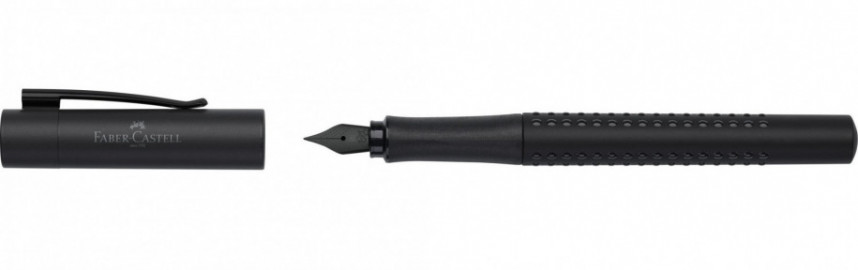 Faber Castell All Black Grip Fountain pen 140960