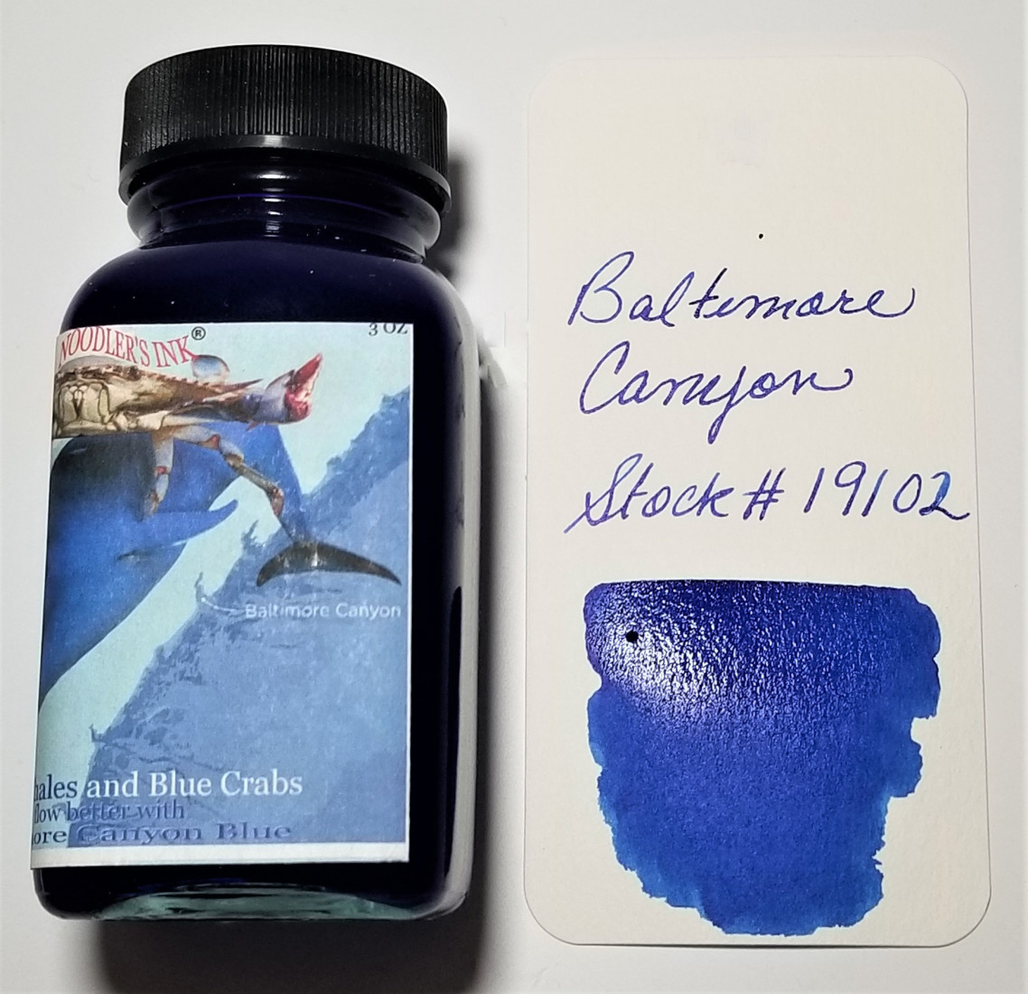 Noodlers ink Baltimore Canyon Blue 90ml  19102