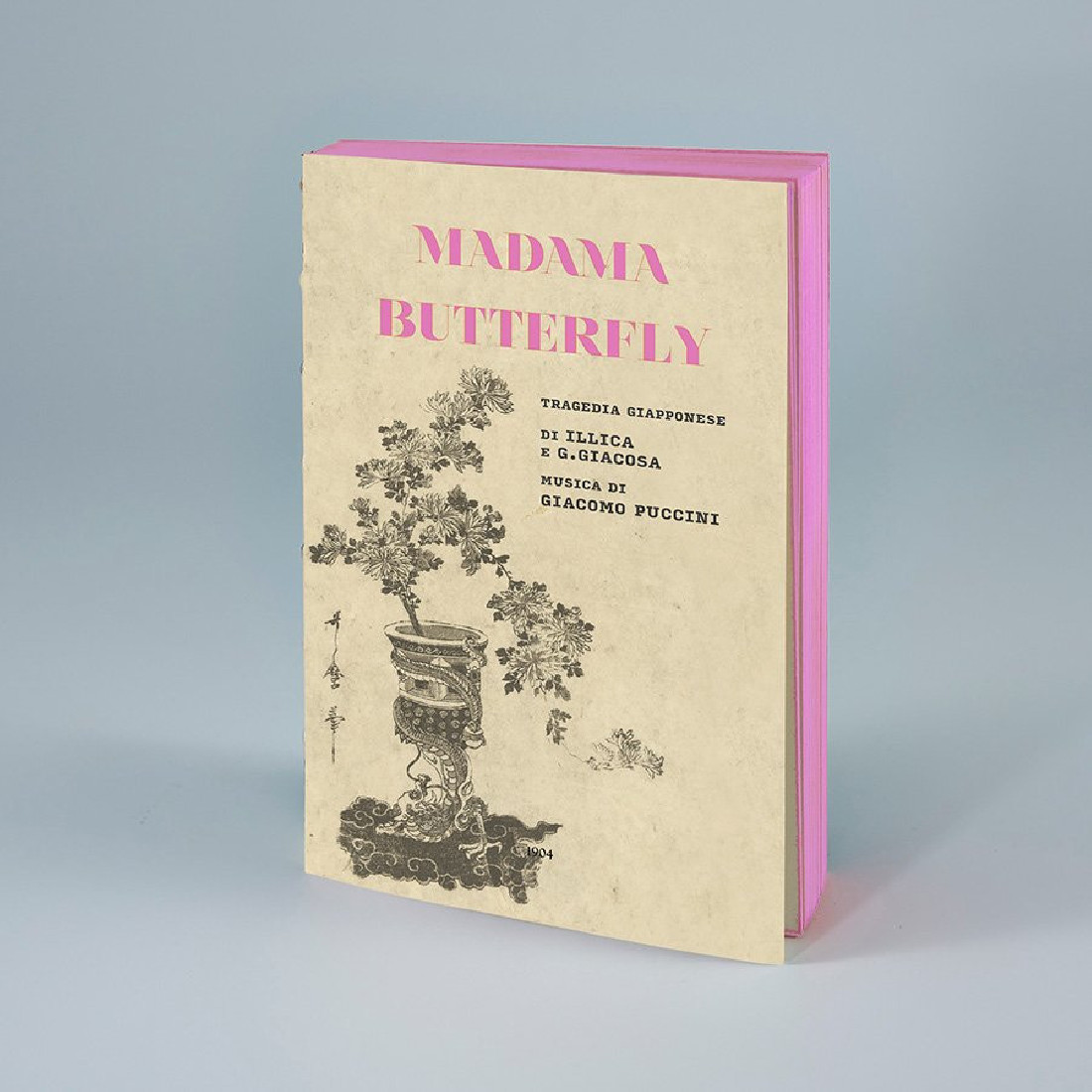 ANTIQUE NOTEBOOK XS Madama Butterfly LIBRI MUTI