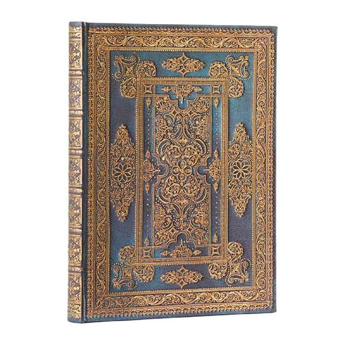 Paperblanks notebook Ultra 18x23, lined, 144 pages, 120gsm, elastic closure, Blue Luxe