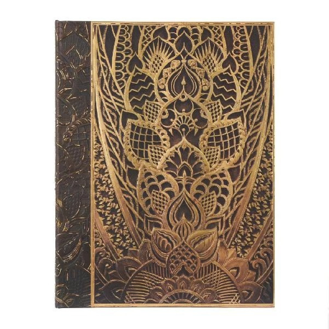 Paperblanks notebook ultra 17,5 x23cm, hard cover, elastic closure, lined, 144 pages, 120g, New York Deco, The Chanin Rise, 96023