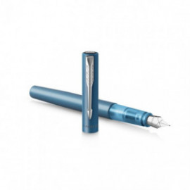 Parker Vector XL Teal CT Set Fountain Pen and Free Converter
