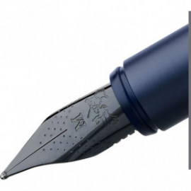 Faber Castell Fountain Pen NEO Slim Aluminium Dark Blue 146160
