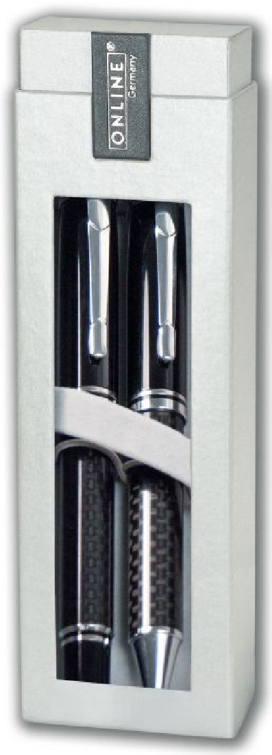 Fountain pen and ballpen set Style Black 34335 Online