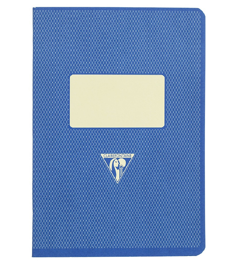 Clairefontaine Rhodia, 1951, Staplebound Notebook A5(14,8X21cm), 96 Pages, 90gsm,Lined Blue 195936C