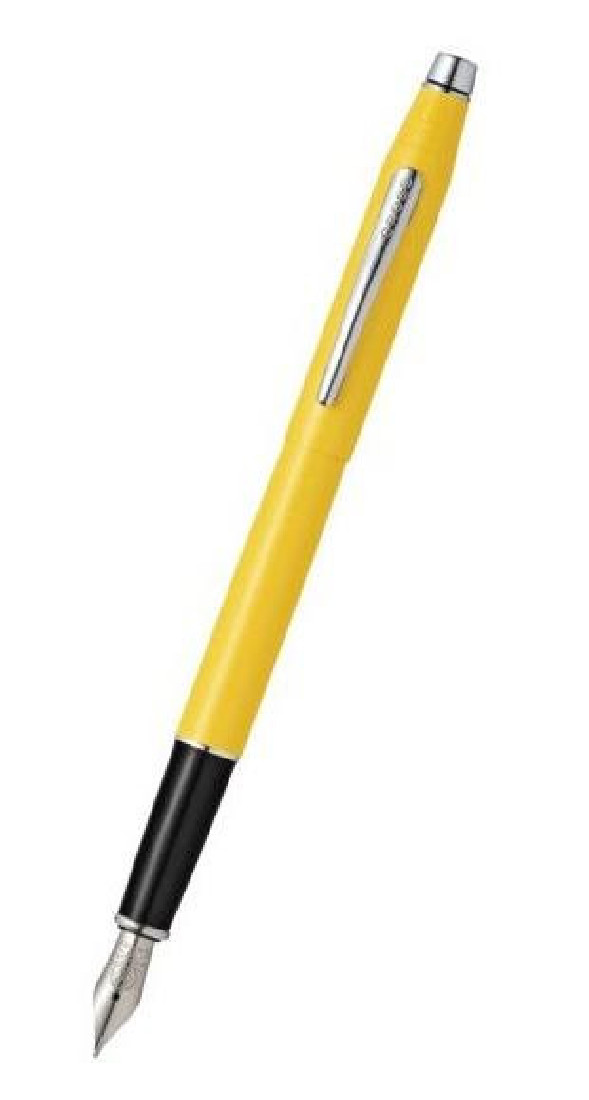 Cross Classic Century Sunrise Yellow Pearlescent Lacquer Fountain Pen AT0086-126MS