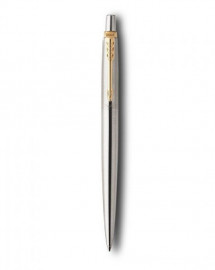 Parker Jotter Core Stainless Steel GT  ballpen and Black Pouch