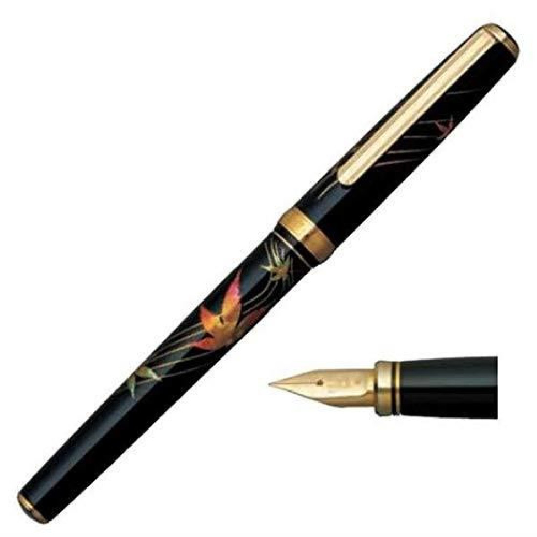 Platinum Vicoh Kazanawa #46 leaves PTL-20000H 18K Fountain pen