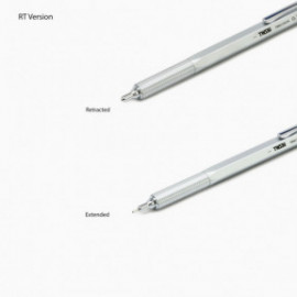 TWSBI Precision retractable Pipe Pencil  Matt Silver