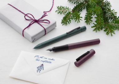 Faber Castell Grip Edition 140867 Berry Fountain Pen