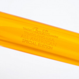 Conklin All American Demo Orange(eyedropper) Special Edition Fountain Pen(cartridge/converter/eyedropper filling system)