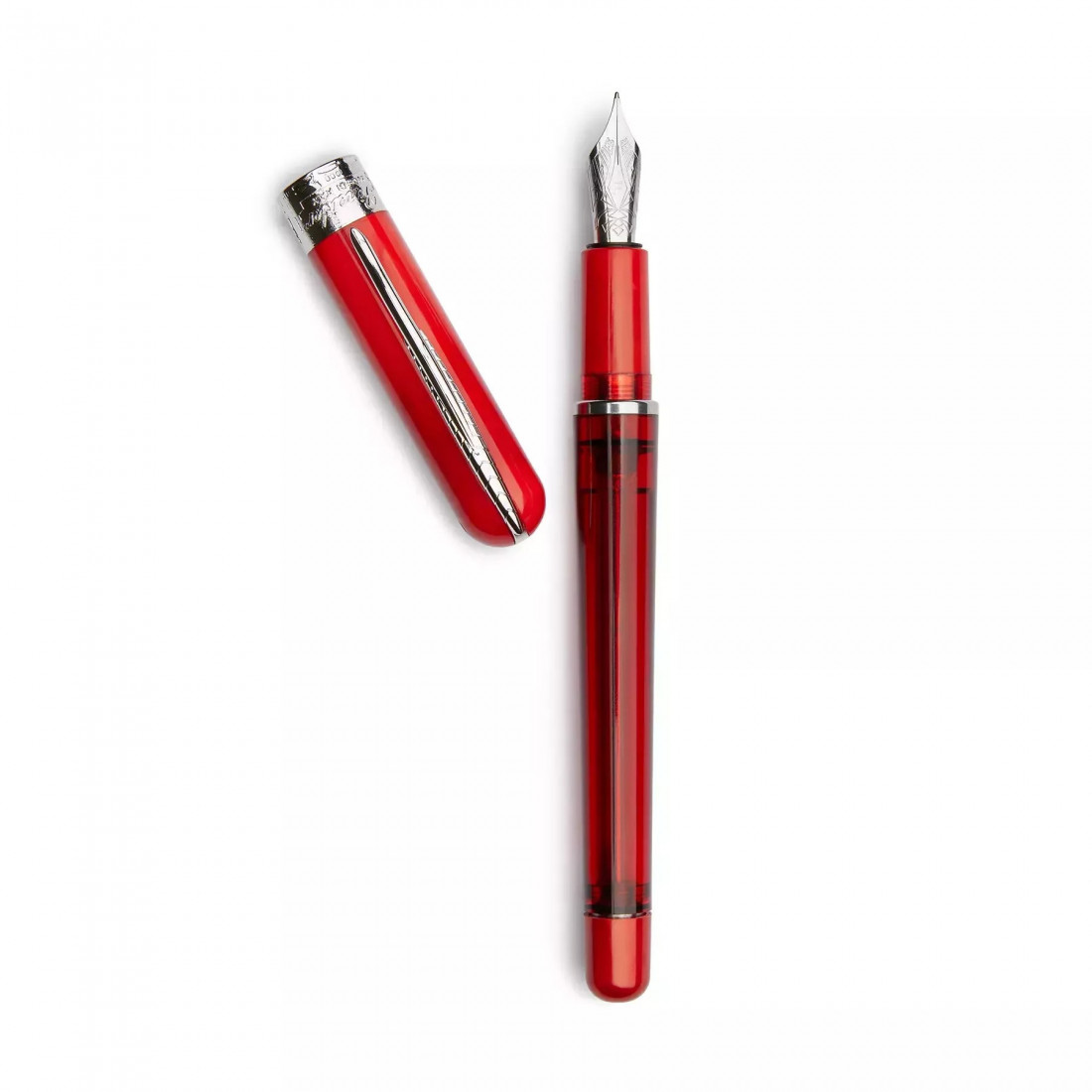 Pineider Avatar Touch down Devil Red  fountain pen