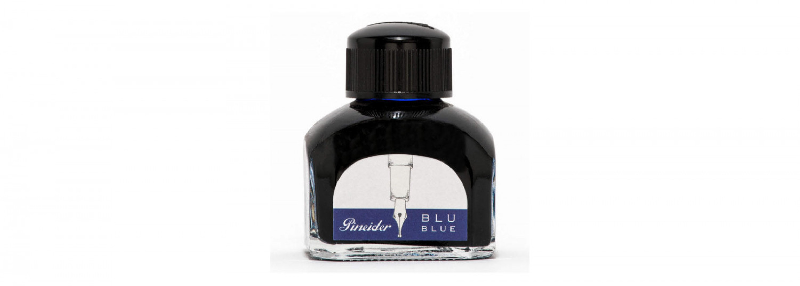 Pineider ink well 75ml blue
