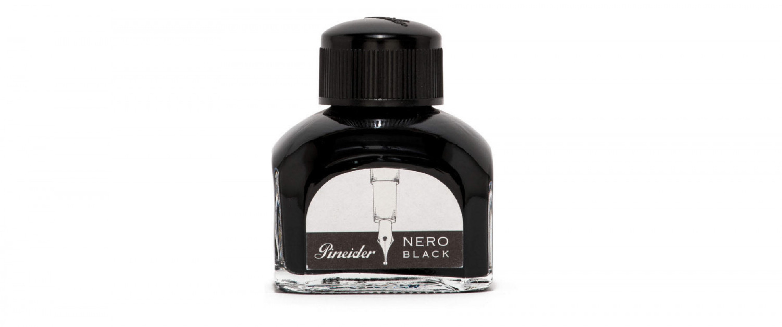 Pineider ink well 75ml black