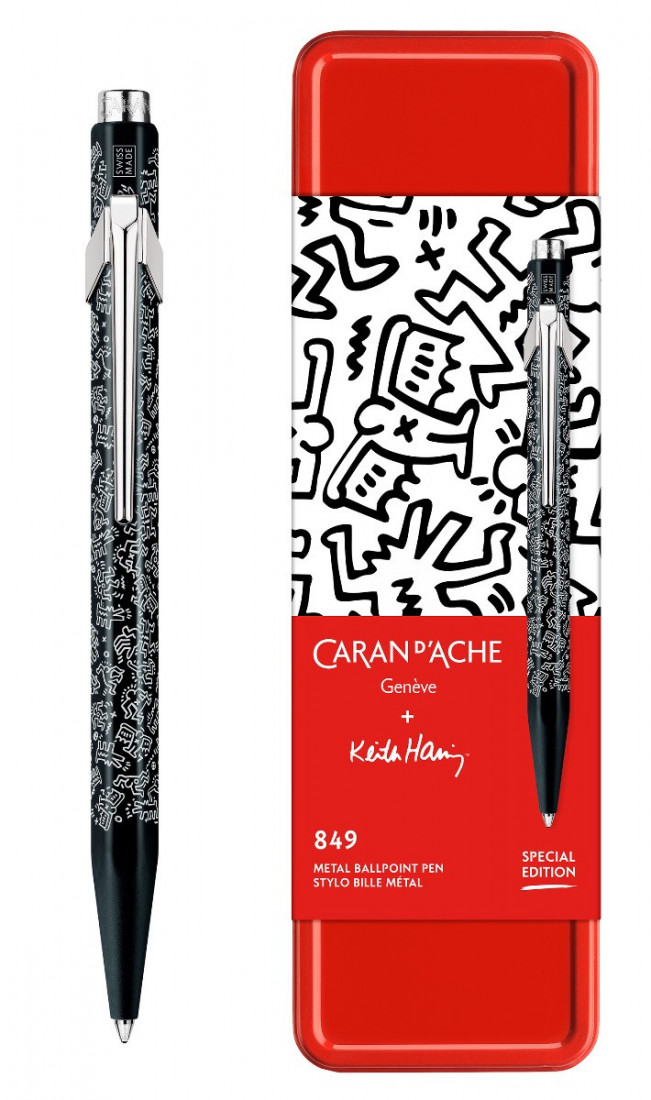 Caran DAche 849 Ballpoint KEITH HARING Black - Special Edition 849.223 Keith Haring