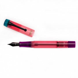 Opus 88 Pink Demonstrator 2024 Fountain Pen Special Edition (Black Nib)