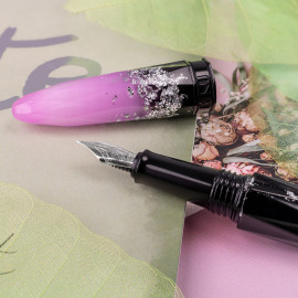Benu Briolette Luminous Orchid Fountain Pen